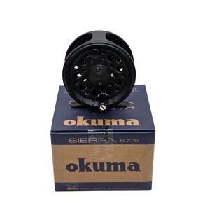 Okuma Sierra S7/8 Fly Fishing Reel Aluminum Magnetic Disc Drag Trout Bass NEW